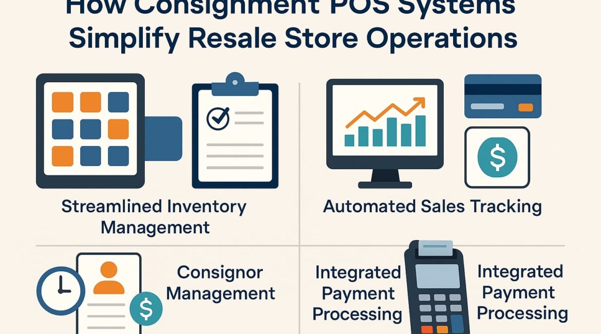 how consignment pos systems simplify resale store operations