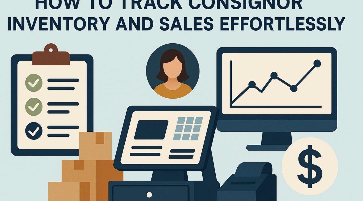 How to Track Consignor Inventory and Sales Effortlessly