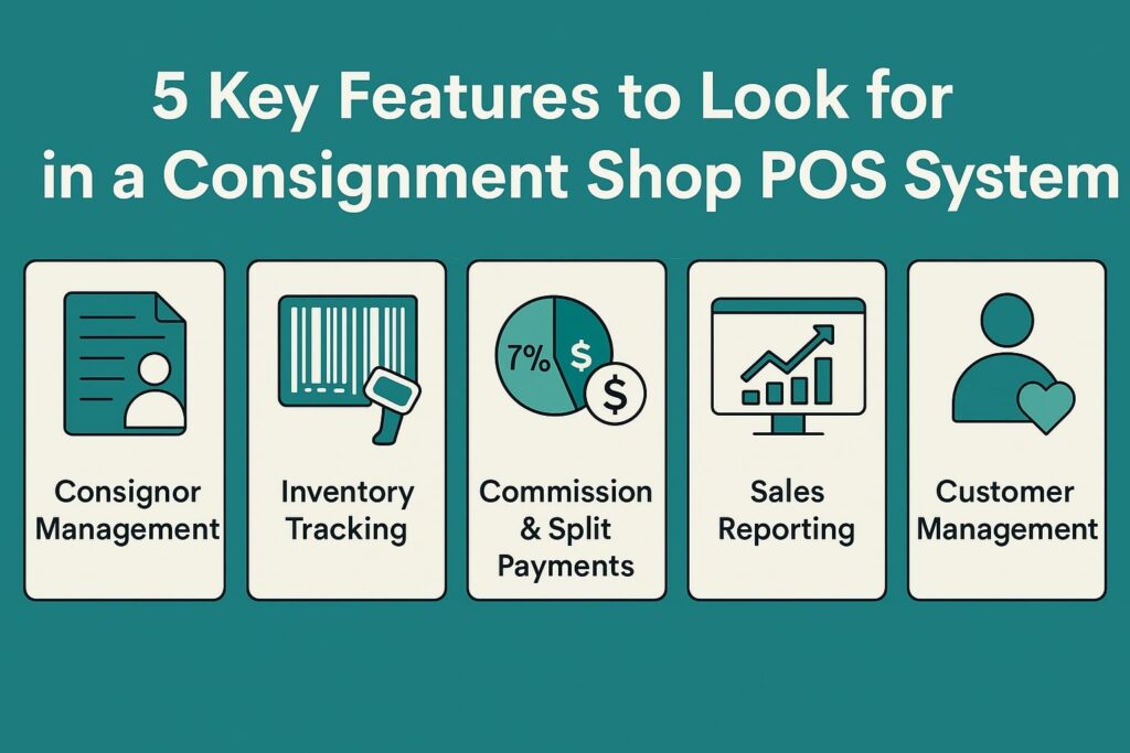 Key Features to Look for in a Consignment Shop POS System