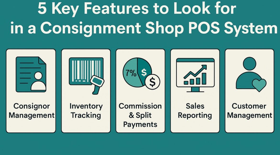 Key Features to Look for in a Consignment Shop POS System
