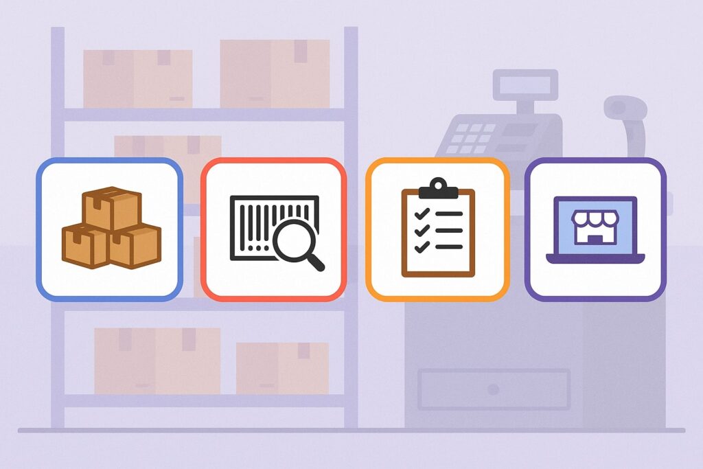 Core building blocks of inventory management in consignment POS software