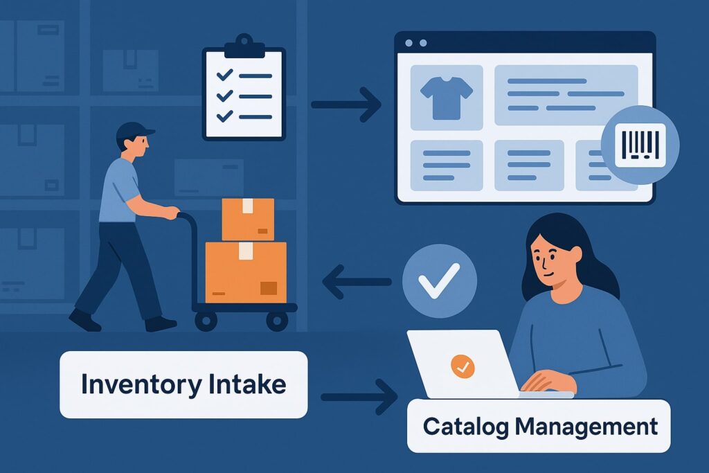 Inventory Intake and Catalog Management Workflows