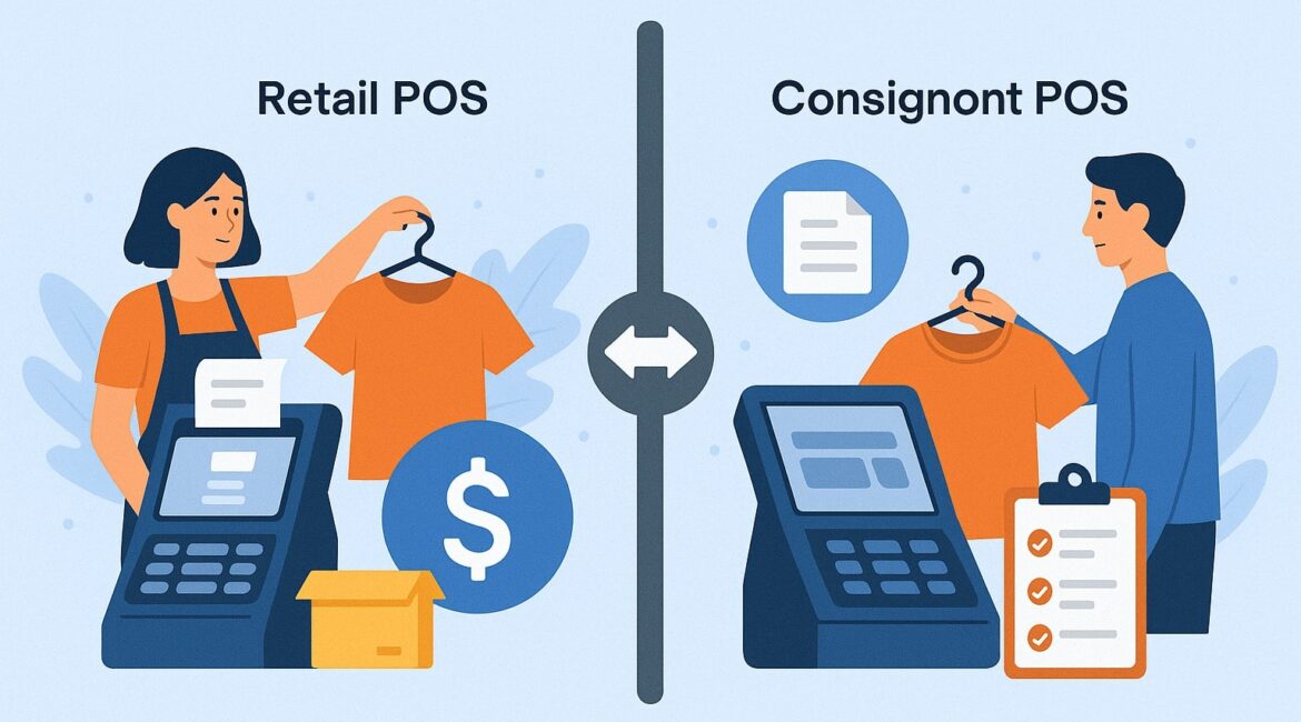 Key Differences Between Retail POS and Consignment POS