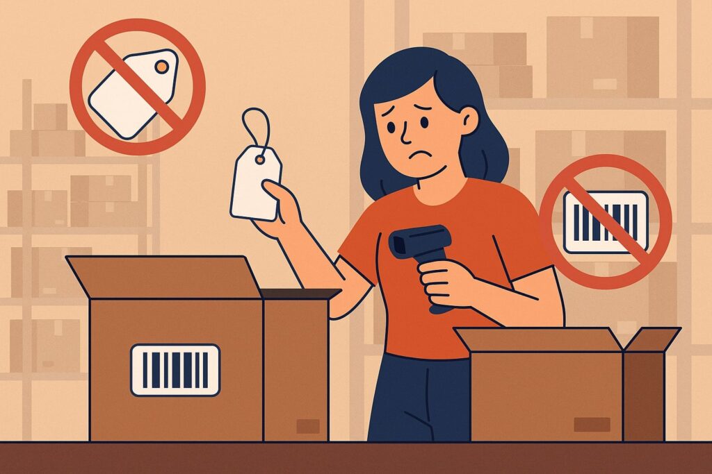 Mistake #3: Poor Inventory Intake and Tagging Discipline
