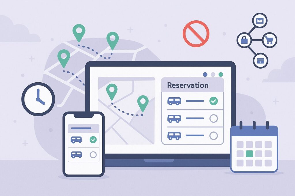 Real-time tracking, reservations, and omnichannel sync without overselling