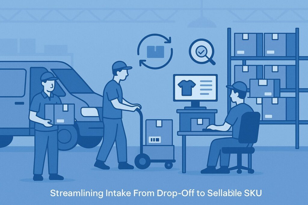 Streamlining Intake: From Drop-Off to Sellable SKU