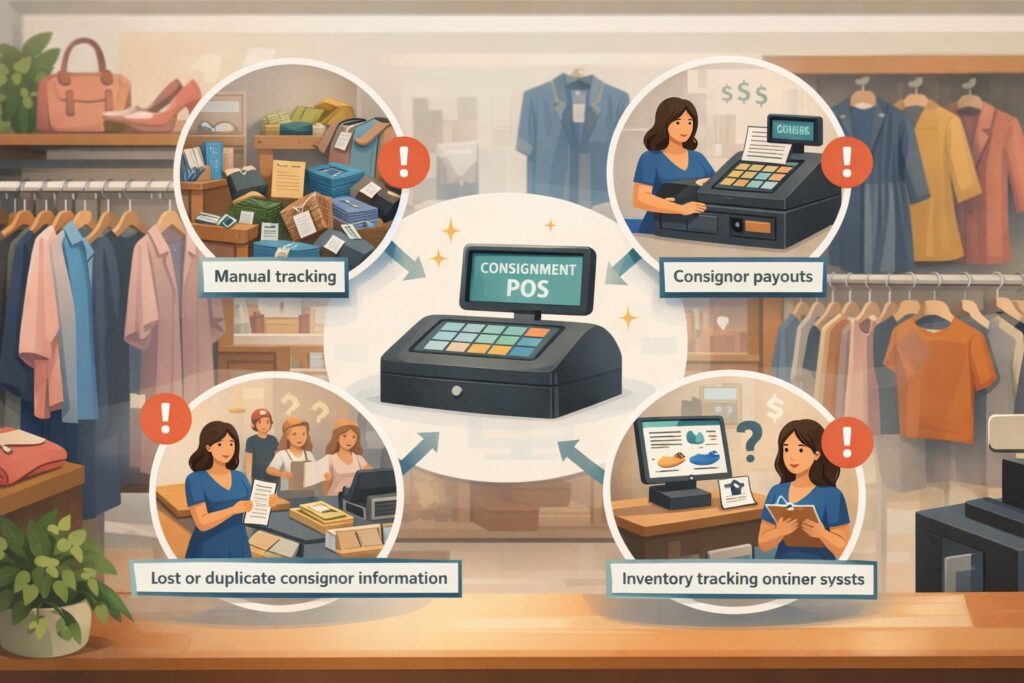 Common Challenges Consignment POS Systems Solve