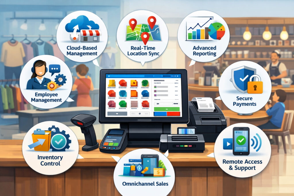 Must-Have Features in a Modern Multi-Location POS