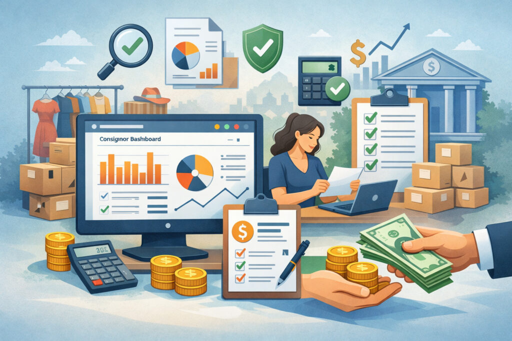 Consignor Reporting and Payout Accuracy