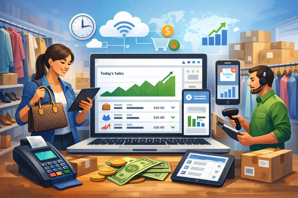 What “Real-time Sales Reporting” Means in a Consignment Business