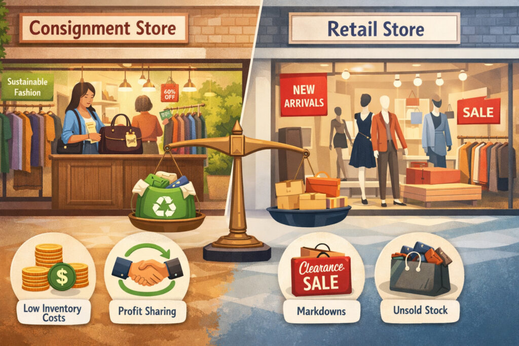 Why consignment stores benefit more than typical retail
