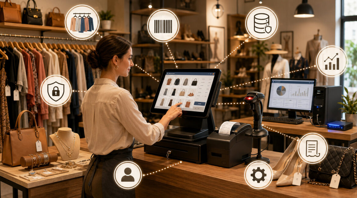 On-premise consignment POS system in a retail store